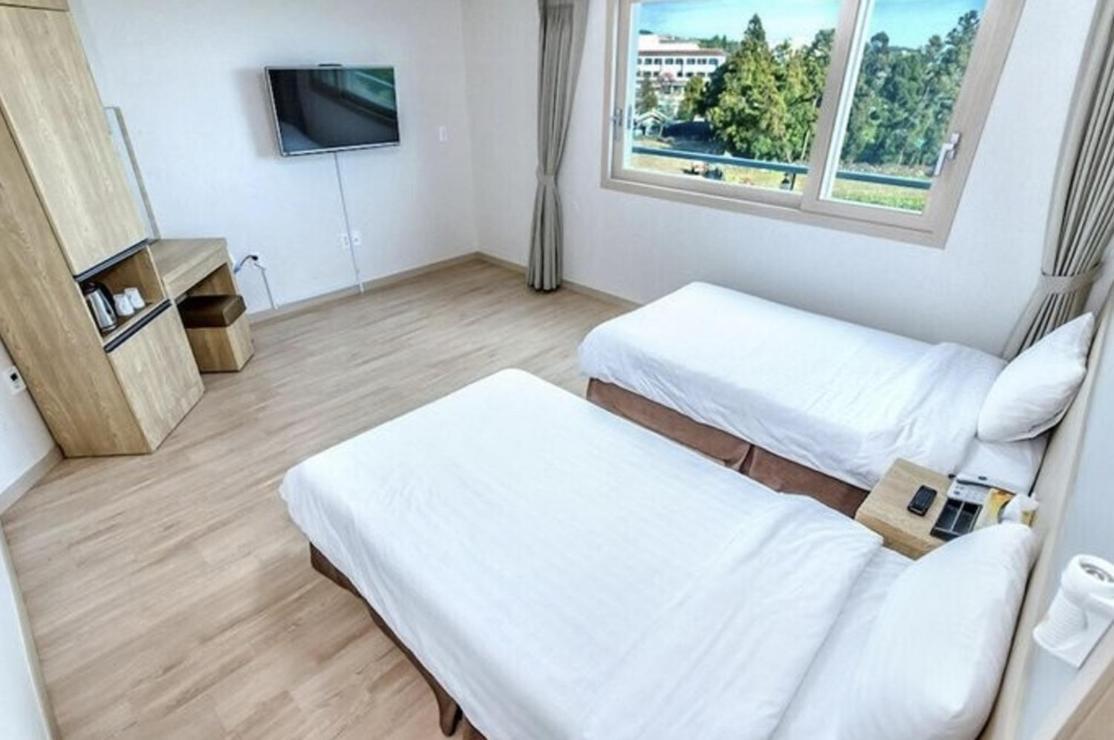 Sh Jungmoon City Stay Seogwipo Exteriör bild